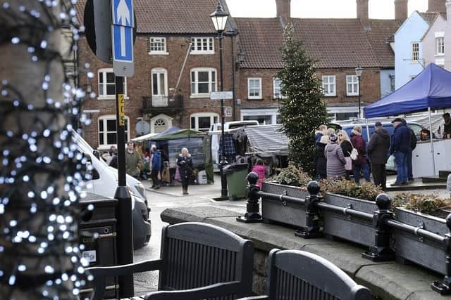 Malton Christmas Market. (Pic credit: Richard Ponter)