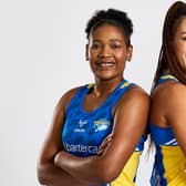 Star recruits Joyce Mvula and Geva Mentor, right, will make their Leeds Rhinos' home debuts on Saturday (Picture: Matt McNulty/Getty Images for England Netball)