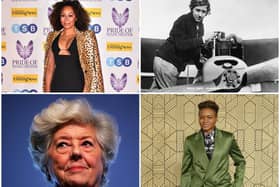 (L-R clockwise) - Mel B, Amy Johnson, Nicola Adams and Betty Boothroyd. (Pic credit: Anthony Devlin / Hulton Archive / John Phillips / Scott Barbour / Getty Images)
