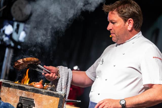 James Martin is a big supporter of the Yorkshire Dales Food & Drink Festival