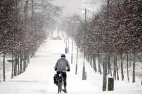 Heavy snow is expected in Yorkshire today