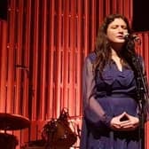 Rachel Unthank performing at Howard Assembly Room, Leeds. Picture: Gary Brightbart