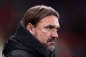 Leeds United manager Daniel Farke, pictured during the reverse fixture against Yorkshire rivals Rotherham United in November. Photo by George Wood/Getty Images.