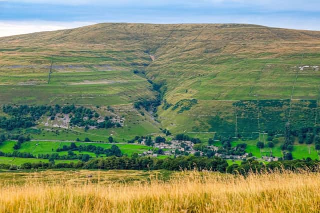 The village of Buckden nestling at the foot of Buckden Pike in the Yorkshire Dales National Park. Picture Tony Johnson