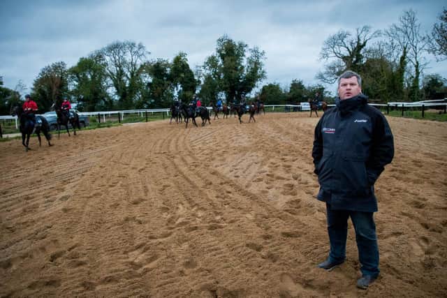 Gordon Elliott, a leading horse racing trainer who has won the Grand National three times, is at the centre of a an IHRB investigation. (Pic: PA)