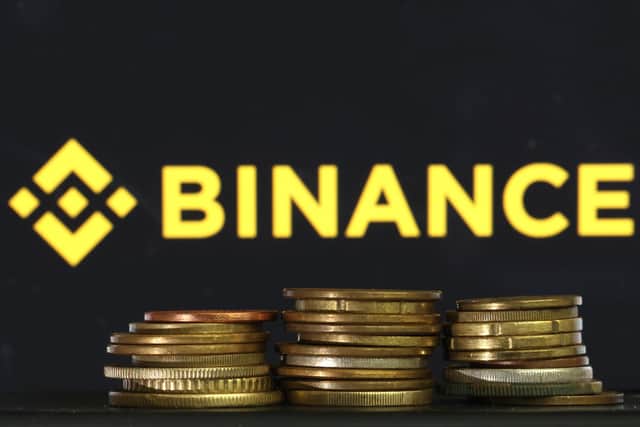 A Leeds firm working with Binance has had action taken against it by the Financial Conduct Authority (Photo Illustration by Justin Sullivan/Getty Images)