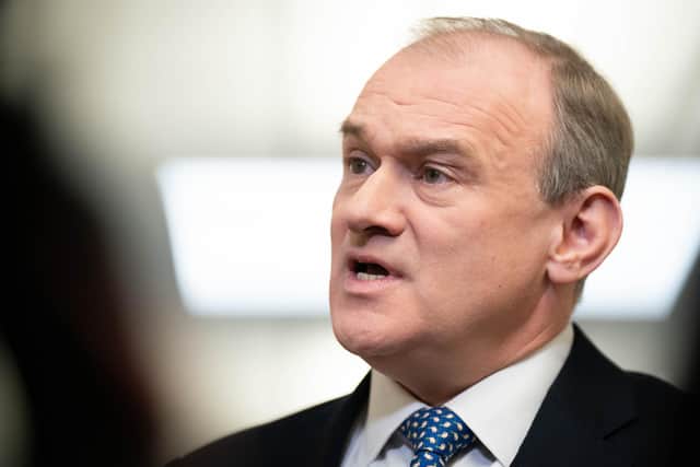 Sir Ed Davey is currently the leader of the Liberal Democrats. PIC: James Manning/PA Wire