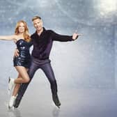 Patsy Palmer and Matt Evers from Dancing On Ice. Photo: ©ITV.