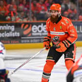 SETTING THE TONE: Defenceman Kevin Tansey has helped set the tone for Sheffield Steelers' defensive group this season. Picture: Dean Woolley/Steelers Media.