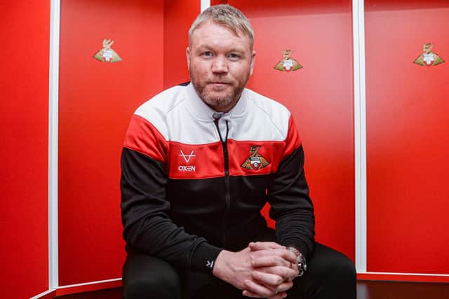 BACK FOR MORE: Grant McCann is excited after agreeing to return to Doncaster Rovers. Picture courtesy of Heather King/DRFC