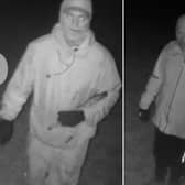 North Yorkshire Police is appealing for information regarding the identity of two men in connection with an attempt to steal a vintage Land Rover.