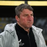 It was a tough night for Tony Smith and his side. (Photo: Jonathan Gawthorpe)