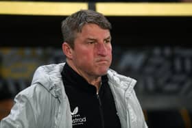 It was a tough night for Tony Smith and his side. (Photo: Jonathan Gawthorpe)