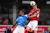 Peterborough United's Jonson Clarke-Harris thwarted Barnsley again with a double (Picture: PA)