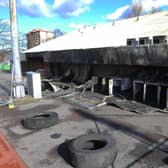 More than £500,000 worth of damage was caused by a fire at Thornes Park Stadium in February 2020.