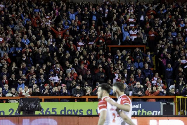 Hull KR have a good record against the top sides at Craven Park. (Photo: Allan McKenzie/SWpix.com)