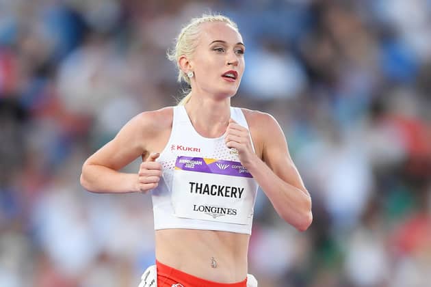 Calli Hauger-Thackery, competing in the Commonwealth Games, heads to Rome to tune up for the Olympics (Picture: Tom Dulat/Getty Images)