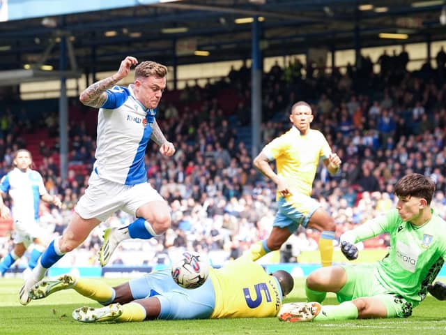 NO WAY THROUGH: James Beadle keeps out Blackburn Rovers' Sammie Szmodics