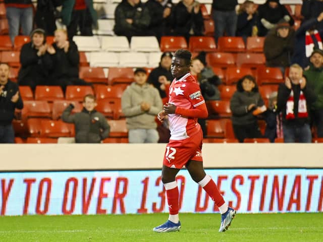 Fabio Jalo salvaged a point for Barnsley. Image: Ben Roberts Photo/Getty Images