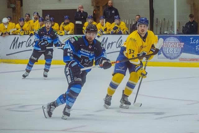 NEW FACE: Former Bristol Pitbulls forward Owen Sobchak will make his debut for Hull Seahawks against Bees IHC on Saturday. Picture: Jacob Lowe/Knights Media