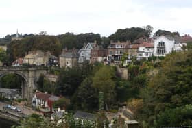 Library image of Knaresborough town centre. Knaresborough is to receive a boost from 64 affordable new homes. Picture: Gerard Binks