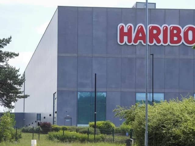 Haribo has two factories in Pontefract and Castleford.