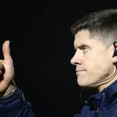 Alex Revell is currently the interim manager of Stevenage. Image: Pete Norton/Getty Images