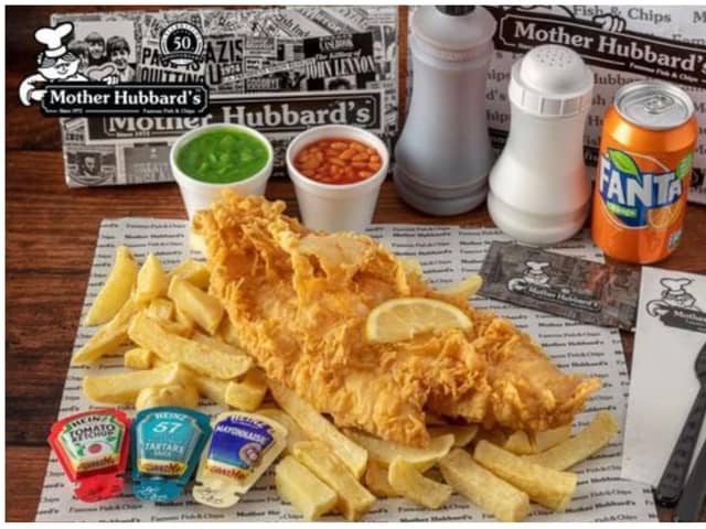 Fish and chips at Mother Hubbard's on London Road will cost just 45p tomorrow for the first 1,000 customers