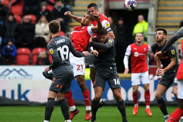 STILL IN THE THICK OF IT: Richard Wood wants to continue playing, which is why he joined Doncaster Rovers from Rotherham United