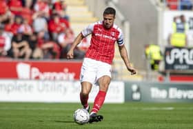 Rotherham United captain Richard Wood, set to return for the Yorkshire derby with Huddersfield Town. Picture: Tony Johnson.