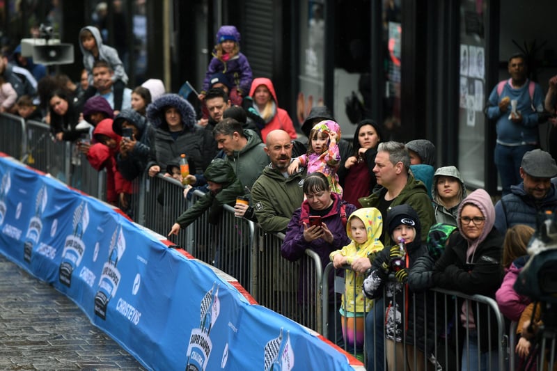 At least 20,000 people are thought to have turned out to watch the Super soap box challenge in Bradford.
Photographed by Yorkshire Post photographer Jonathan Gawthorpe.
30th April 2023.