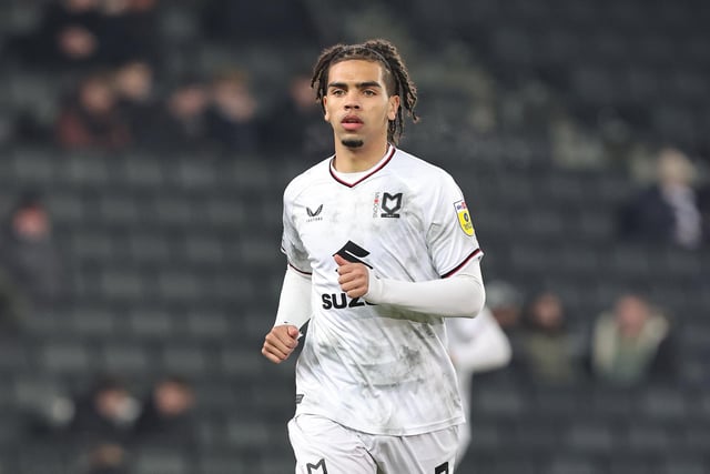 The wing-back is leaving MK Dons upon the expiry of his deal.