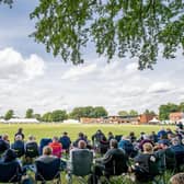 A general view of York Cricket Club during the 2019 County Championship game between Yorkshire and Warwickshire that marked the return of first-class cricket to the city after a 129-year absence. Picture by Allan McKenzie/SWpix.com