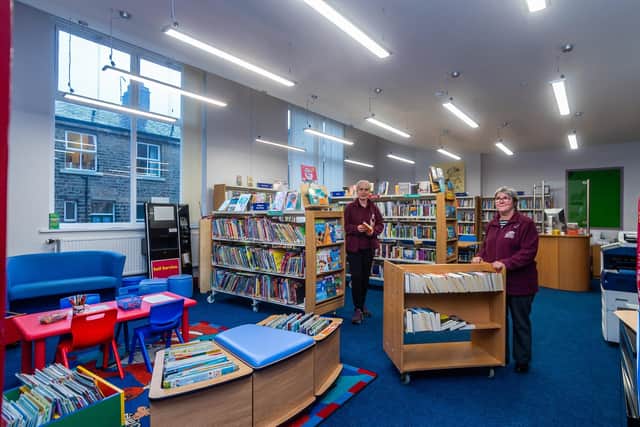 The library is currently run and funded by the council but they do not have to pay the £56,000 rent to the charity that owns the building
