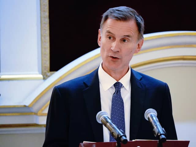 Jeremy Hunt’s autumn statement is scheduled to take place in late November, with many on the Conservative benches pushing for tax cuts.