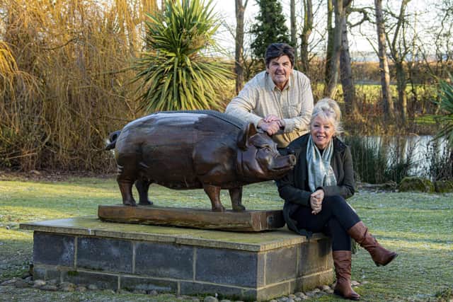 David and Christine Laing owners of gourmet scotch egg company The Clucking Pig near Marske by the Sea.
They have been in the business of making welfare friendly Scotch eggs for 10 years, have won several awards and regularly attend farmers markets, food festivals and summer shows.