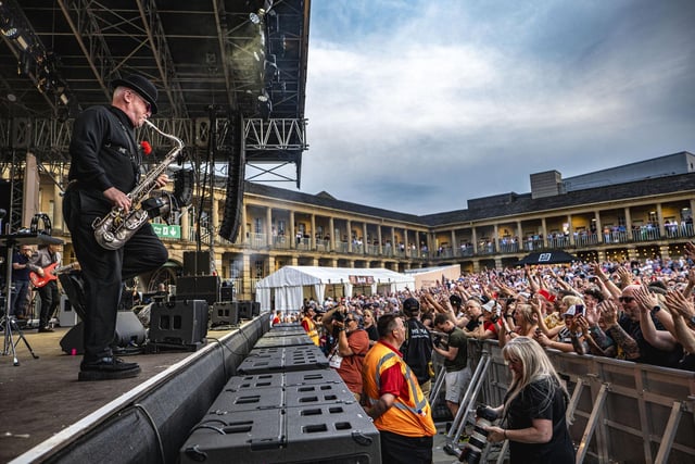 Halifax welcomed Madness to The Piece Hall last night. Photos by Cuffe and Taylor and The Piece Hall