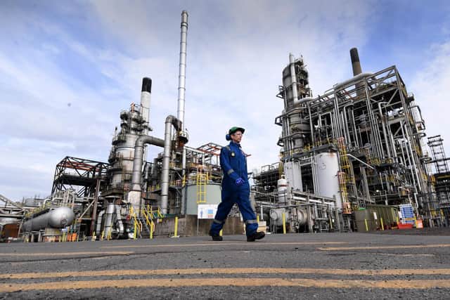 Phillips 66, Humber Refinery, Eastfield Road, South Killingholme. Shaun Mullins Principal Consultant Global Speciality coke is pictured on the site. Picture taken by Yorkshire Post Photographer Simon Hulme