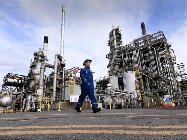 Phillips 66, Humber Refinery, Eastfield Road, South Killingholme. Shaun Mullins Principal Consultant Global Speciality coke is pictured on the site. Picture taken by Yorkshire Post Photographer Simon Hulme