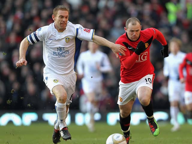 Wayne Rooney had some memorable battles with Leeds United as a player. Image: Alex Livesey/Getty Images
