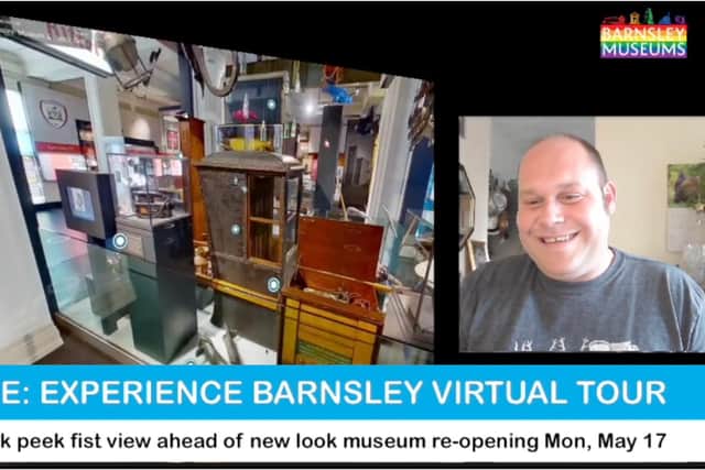 Curator Steven Skelley gave a live streamed Q&A to launch the virtual tour