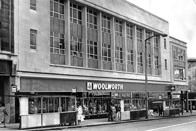 Woolworths Sheffield The Moor 1978