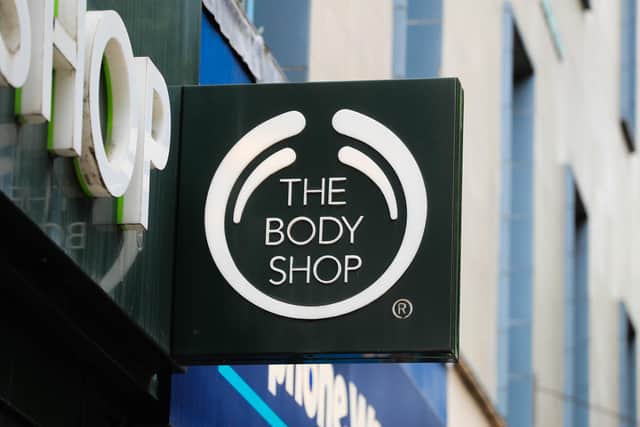 Undated file photo of signage for The Body Shop store, Nottingham City Centre. The Body Shop is set to appoint administrators, putting thousands of jobs at the cosmetics chain at risk. The retailer, which runs more than 200 shops across the UK, filed a notice to appoint administrators late on Monday. Issue date:  Mike Egerton/PA Wire