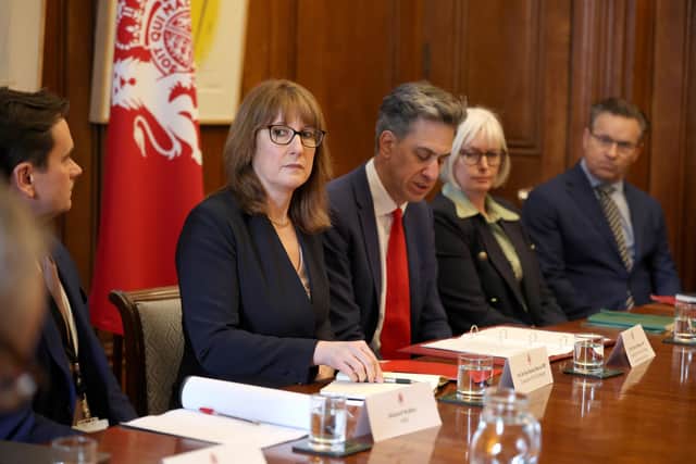 Chancellor of the Exchequer Rachel Reeves and Energy Security and Net Zero Secretary Ed Miliband. PIC: Dan Kitwood/PA Wire
