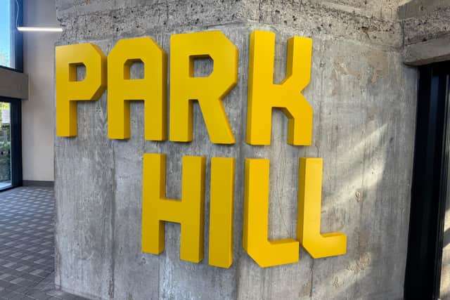 Park Hill Flats has its own raw concrete character.