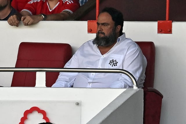 Evangelos Marinakis has owned Forest since 2017 and is also the owner of Olympiacos in Greece.