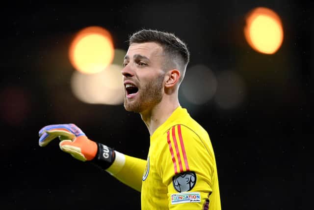 Leeds reportedly like Norwich City stopper Angus Gunn. Image: Stu Forster/Getty Images