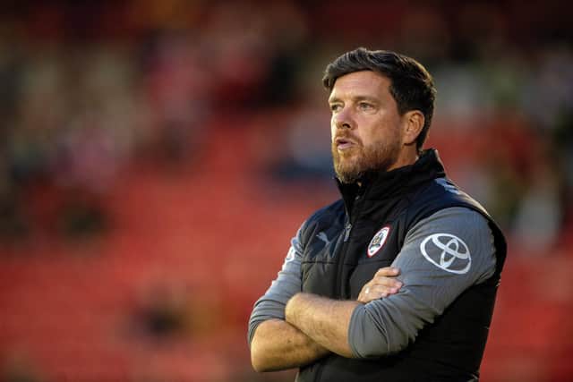 Barnsley head coach Darrell Clarke. Picture: Bruce Rollinson.