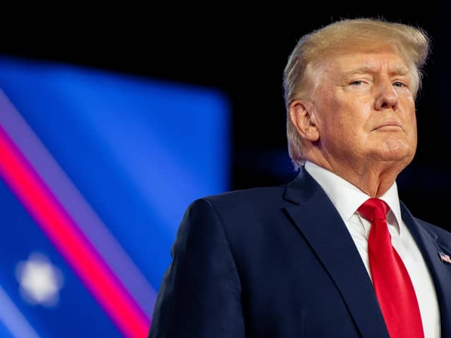'It is not easy to explain the actions of Donald Trump if you accept his assertion that he is only interested in putting America First. They make a lot more sense if you assume that what he is really interested in is putting himself first'. PIC: Brandon Bell/Getty Images