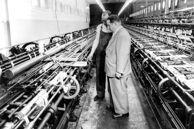 A scene showing Arosa factory machinery. Photo: Hartlepool Museum Service.